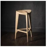 Meda furniture Drvena polubarska stolica Hrast