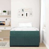  Konstrukcija postelje Temno zelena 120 x 200 cm blago, (5000127807) | Shoptok.si