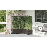  Vrtna saksija 5 pcs Smeđa 120 x 120 x 142 cm Plastika | shoptok.hr