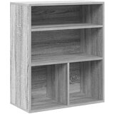 Maison Chic Knjižna omara - Knjižni regal siva sonoma 60x30x71,5 cm inženirski les, (21724521) Cene