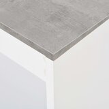  Barski stol s policom bijeli 110 x 50 x 103 cm | Eponuda.ba