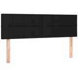  box spring s madracem LED crni 140x200 cm od tkanine | shoptok.hr