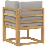  Set vanjskih sofa Bijela i svjetlosiva 51 x 54 x 73 cm | Eponuda.com