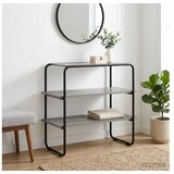 vidaXL Konzolna stolica Siva Sonoma 100 x 41 x 75 cm Konstruirano drvo - Siva Sonoma 100 x 41 x 75 cm | shoptok.hr