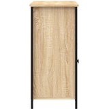 vidaXL Komoda sonoma hrast 100x35x75 cm inženirski les | Shoptok.si