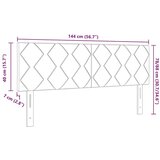  Uzglavlje Tamno plava 144 cm Baršun - Tamno plava 140 cm Nizak uzglavlju | shoptok.hr