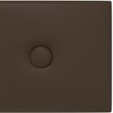  Zidna uzglavlja 12 pcs Smeđa 60 x 15 cm Lažna koža | Eponuda.com