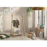 Vipack Otro&amp;scaron;ki obe&amp;scaron;alnik iz masivnega hrasta v naravni barvi 74x132 cm Forrest &amp;ndash; Slike