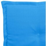  Jastuci za vrtne stolice 2 kom plavi 50 x 50 x 3 cm od tkanine | shoptok.hr