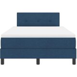  Krevet s opruga kutije s uzglavljem Plava 120 x 190 cm tkanina | shoptok.hr