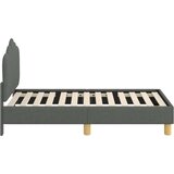 Okvir kreveta za malu djecu s naslonom Tamnosiva 70 x 140 cm | shoptok.hr