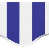 vidaXL Nadomestno blago za tendo modro in belo 4x3,5 m, (20611022) | Shoptok.si