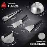 BERGVIBES 5-delni set za smash burgerje iz nerjavečega jekla | Shoptok.si