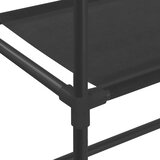 Stalak za pohranu iznad perilice 3 razine crni 69 x 28 x 169 cm | shoptok.hr