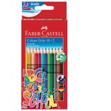  BOJE DRVENE 12BOJA GRIP 2001 FABER CASTELL 201585 BLISTER | Shoptok.si
