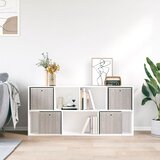  Sklopive kutije za pohranu 4 kom smeđe 32x32x32 cm od tkanine | shoptok.hr