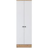 Kalune Design Bijelo/prirodni ormar u dekoru oraha 60x183 cm Theresa - Cijene