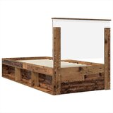  Okvir za krevet Staro drvo 90 x 200 cm Čvrsto borovo drvo | shoptok.hr