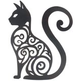 Signes Grimalt Mačji Zidni Ukras Crna | shoptok.hr