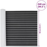  Prostirka za čamce Prugasti Tamno siva i bijela 240 x 90 cm EVA | shoptok.hr