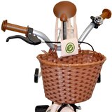 Enero Retro Style 18" roza otroško kolo s košarico in pomožnimi kolesi | Shoptok.si