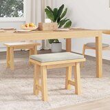  Jastučić za klupu Baršun Krem Dubina 35 cm | shoptok.hr