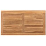  Kava Stol s pohranom Smeđa 90 x 50 x 45 cm Čvrsto teak drvo | shoptok.hr