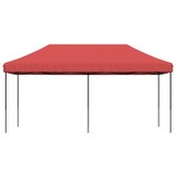  Sklopivi prigodni šator za zabave bordo 580x292x315 cm | shoptok.hr