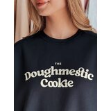 DStreet Bluza damska oversize z nadrukiem COOKIES granatowa | Shoptok.si