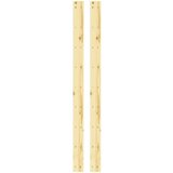 REGALUX regalsystem heavy sustav bočnih profila (visina: 110 cm, 2 kom., drvo) Cijene