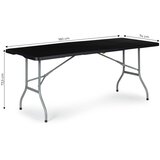 Modern Home sklopivi stol 180cm - crni | shoptok.hr