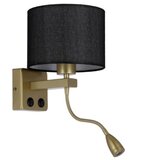  Polo Zidna Lampa 2 1x40W E27 + 2W LED ( 15142 ) Cene