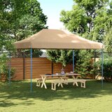 vidaXL Sklopivi prigodni šator za zabave bež 440x292x315 cm | shoptok.hr