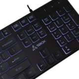 S Box K-22 USB tipkovnica, US raspored, crna | shoptok.hr