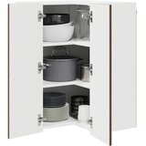  Zidni kutni ormar PORTO Smeđi hrast 57 x 57 x 80 cm | Eponuda.ba