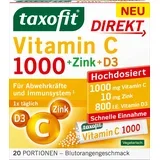 Vitamin C 1000 + cink + D3 Direkt - 20 vreč.