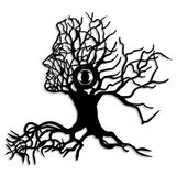Opviq tree man black wall lamp | ePonuda.com