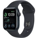 sat pametni, 1.78" ltpo oled zaslon, vodootporan bt, wifi - watch se 2023 gps 44mm midnight
