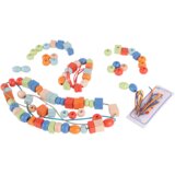 Classic World drvene perle za nizanje 96 elemenata | shoptok.hr