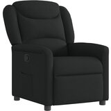 vidaXL Naslanjač iz črnega blaga, (21824673) | Shoptok.si
