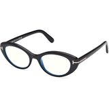 Tom Ford Ženski okvir za dioptrijske naočare Blue block 0FT6092-B 150, Crni Cene