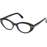 Ženski okvir za dioptrijske naočare Blue block 0FT6092-B 150, Crni