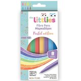 Luna the littles: set od 8 tankih flomastera u pastelnim bojama Cijene