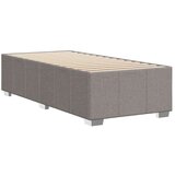 vidaXL Okvir za krevet smeđesivi 90x200 cm od tkanine | shoptok.hr