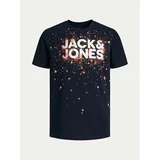 Jack & Jones Majica Jcosplash 12257415 Mornarsko modra Regular Fit