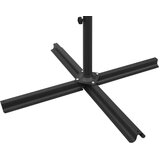  Dvostruki suncobran s čeličnim stupom terakota 600 x 300 cm | shoptok.hr