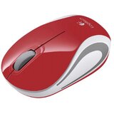 Logitech Miš LOGITECH M187, RED, wireless mini, 910-002742 Cijene