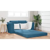 vidaXL Raztegljiv Kavč 2-v-1 Modri 148x71x83 cm Velvet | Shoptok.si