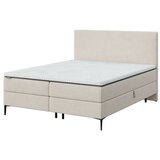 MESONICA Bež boxspring krevet s prostorom za odlaganje 180x200 cm Bufo – | shoptok.hr