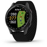 Garmin golf GPS sat Approach S50, tamnosivi okvir, crni najlonski remen ComfortFit Cijene
